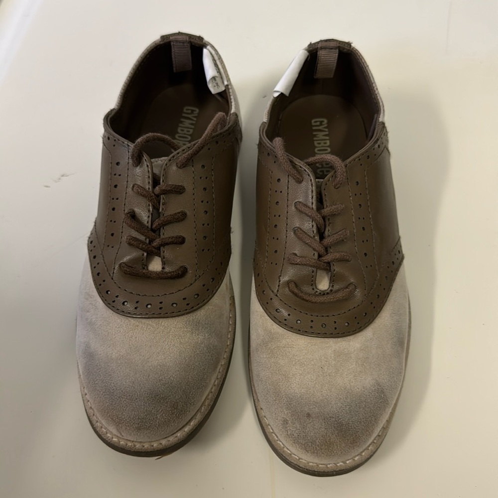 Gymboree size 1 boys dress shoes